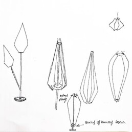 Ontwerpproces_Schets_staande lamp_Custom-Made