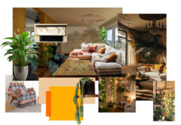 Woonkamer_interieur Moodboard_Bohemian